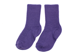 Joha strømper wool purple